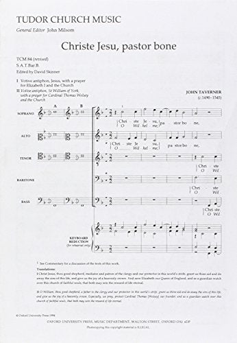 Taverner Christe Jesu TCM