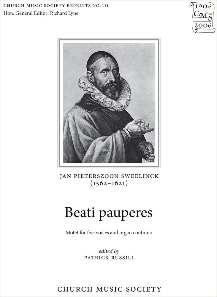 Sweelinck Beati Pauperes SATTB CMS