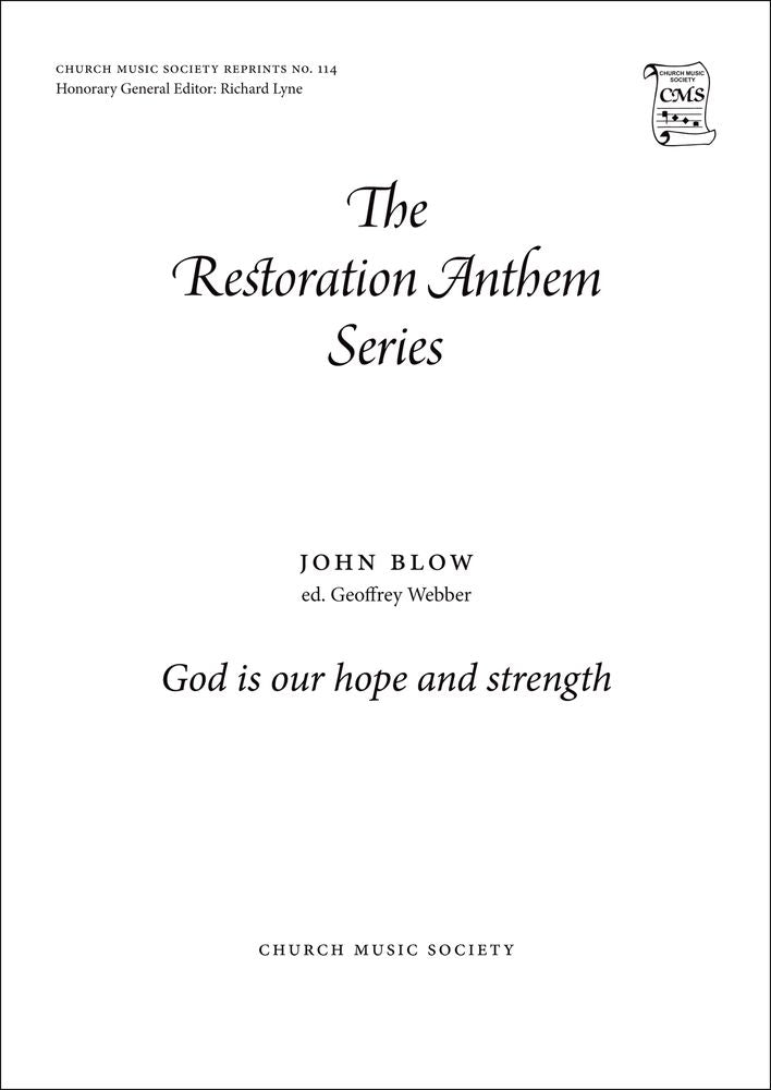 Blow God is our Hope and Strength SATB