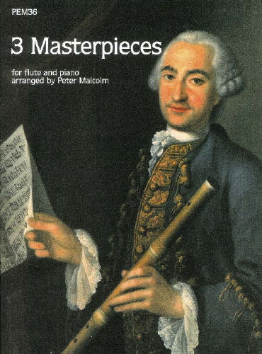 3 Masterpieces Flt arr Malcom Moz/Bizet