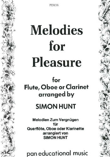 Melodies for Pleasure Flt/Oboe/Clt Hunt
