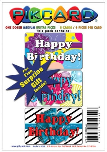 Pikcard Birthday 12 Picks MS