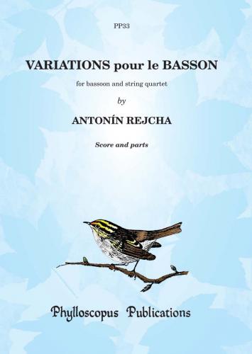 Reicha Variations Bsn/String 4tet Score