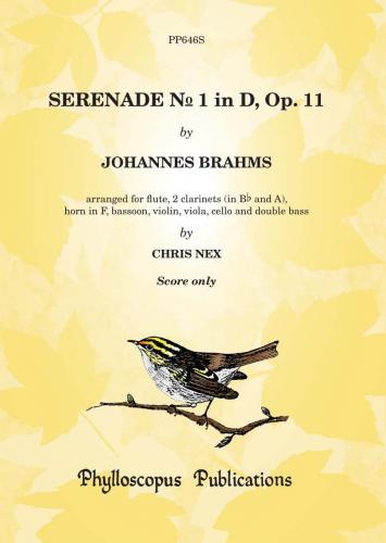 Brahms Serenade No1 in D op11 Wind Ens