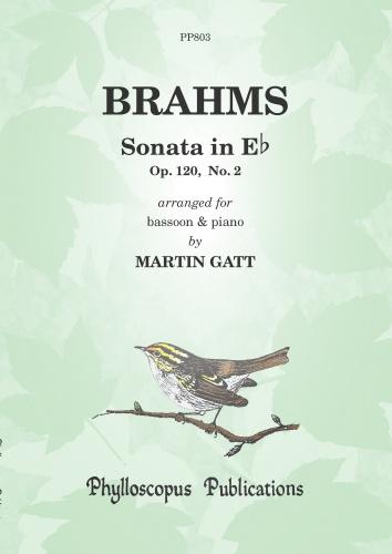 Brahms Sonata Eb Op120 No2 Bassoon+Pno