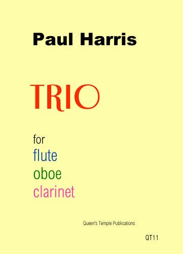 Harris Trio Flt/Ob/Clt Sc+Pts QT SP