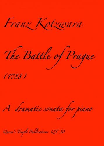 Kotzwara The Battle of Prague Pno QT50