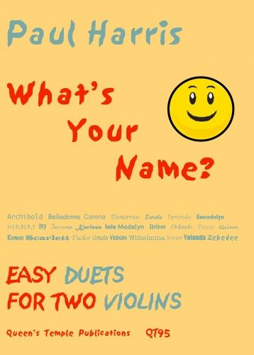 Whats your name Vln Duet Harris QTP