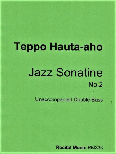 Hauta-aho Jazz Sonatine No2 DB RM