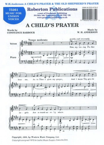 Childs Prayer/Old Shepherd Anderson Vc