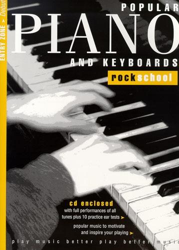 Rockschool Pop Pno Debut Bk+CD MS