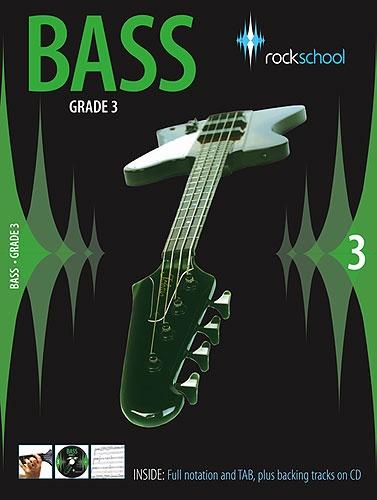 Rockschool Bass Gtr Gr3+CD 06-12