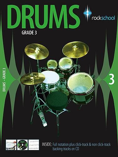 Rockschool Drums Grade 3+CD 2006-12
