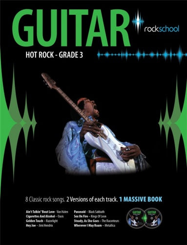 Rockschool Guitar Hot Rock Gr3+CD