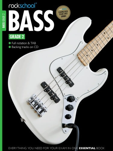 Rockschool Bass Gtr Grd 2+CD 2012-18