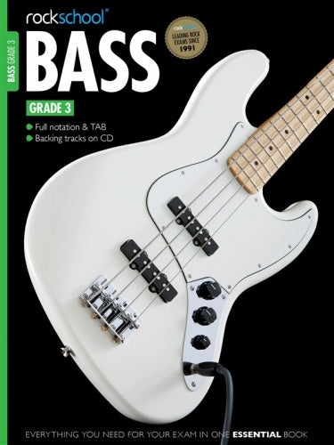 Rockschool Bass Gtr Grd 3+CD 2012-18
