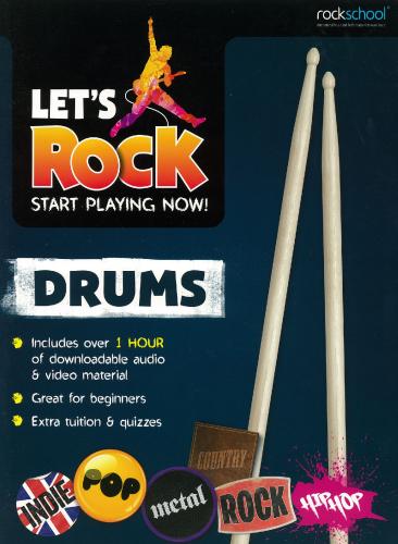Rockschool Lets Rock Drums Bk+DC