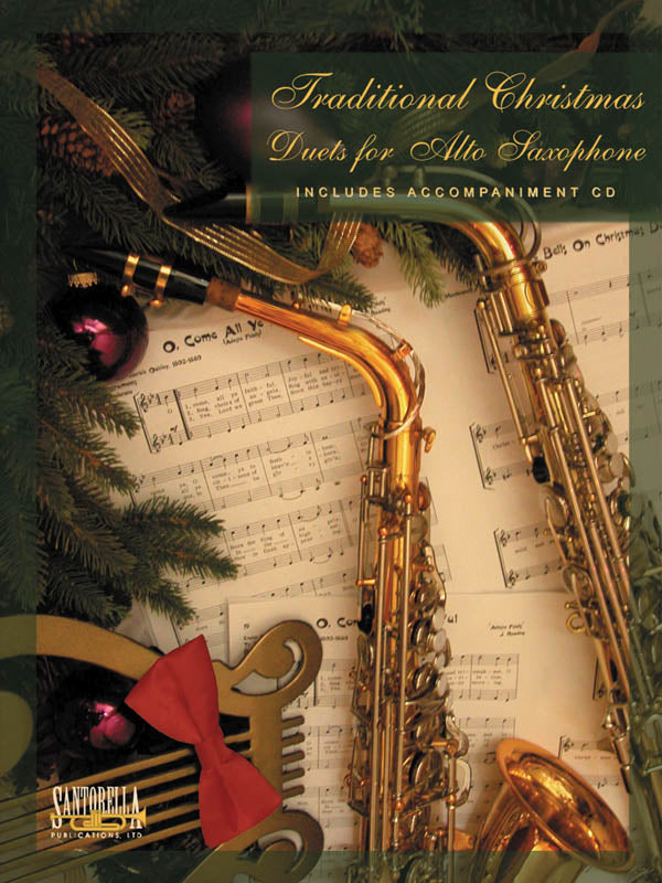 Trad Xmas Duets Alto Sax+CD SANT