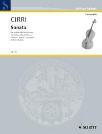 Cirri Sonata in C Vlc/Pno Schott