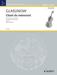Glasunov Chant du Menestrel Vc&Pno Op71