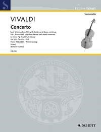 Vivaldi Concerto Gmin 2Vc&Pno RV531 ED