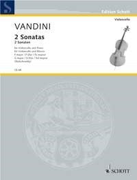 Vandini 2 Sonatas Fmaj Gmaj Vc+Pno ED