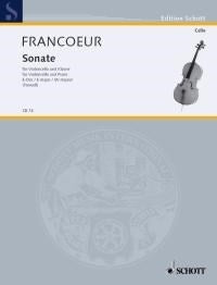 Francoeur Cello Sonata Emaj ED