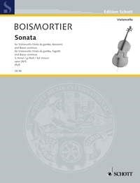 Boismortier Saonata Cello&Pno Gmin