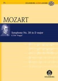 Mozart Symphony no.38 audio/score