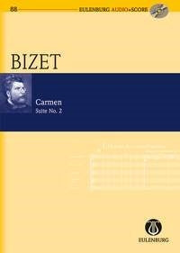 Bizet Carmen Suite No2 M/S Bk+CD Eulenb