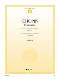 Chopin Nocturne Bb minor Op.9/1 SCHOTT