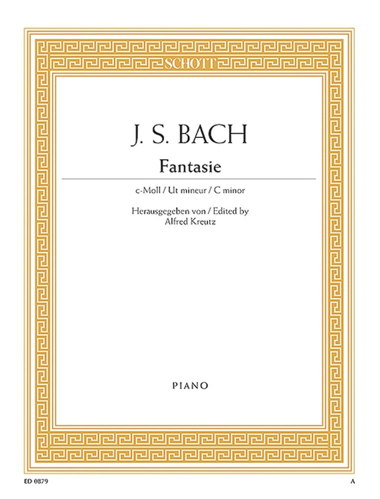 Bach Fantasy Cmin Pno ED 0879