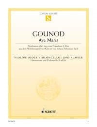 Gounod Ave Maria Vln/Cello&Pno ED