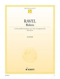 Ravel Bolero Pno C major Easy ED