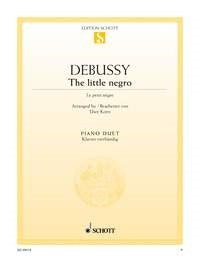 Debussy The Little Negro Pno Duet Schot