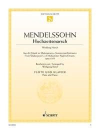 Mendelssohn Wedding March Op61/9 Flt&Pn