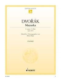 Dvorak Mazurka Pno Cmaj Op.56/2