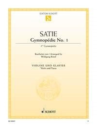 Satie Gymnopedie No1 Vln&Pno ED