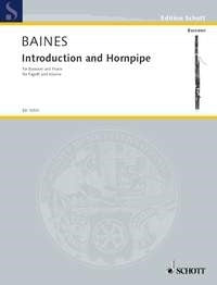 Baines Introduction and Hornpipe Bsn/Pn