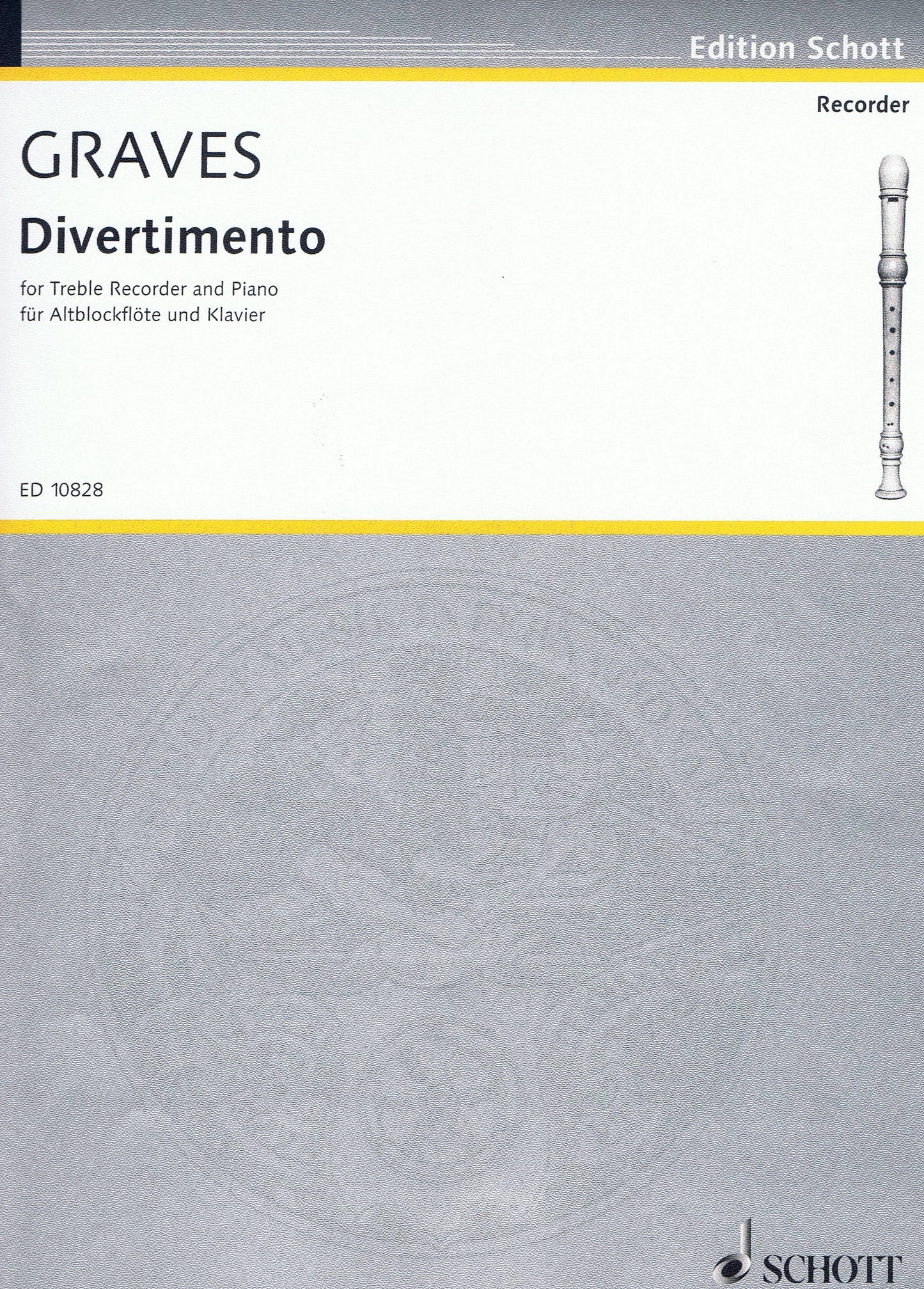 Graves Divertimento Treb Rec ED