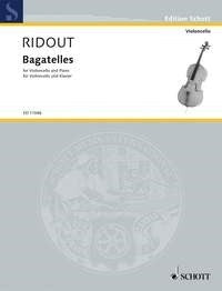 Ridout Bagatelles Cello/Pno Schott