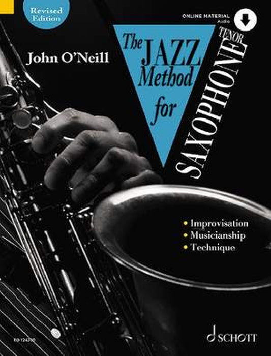 ONeill Jazz Method Tenor Sax+Aud