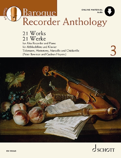 Baroque Recorder Anthology Vol3 Alto