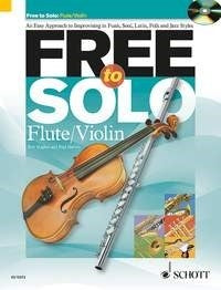 Free to Solo Flt/Vln+CD ED