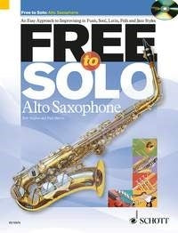Free to Solo Alto Sax+CD ED