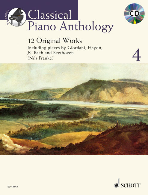 Classical Pno Anthology Vol4 Bk+CD Gr7-