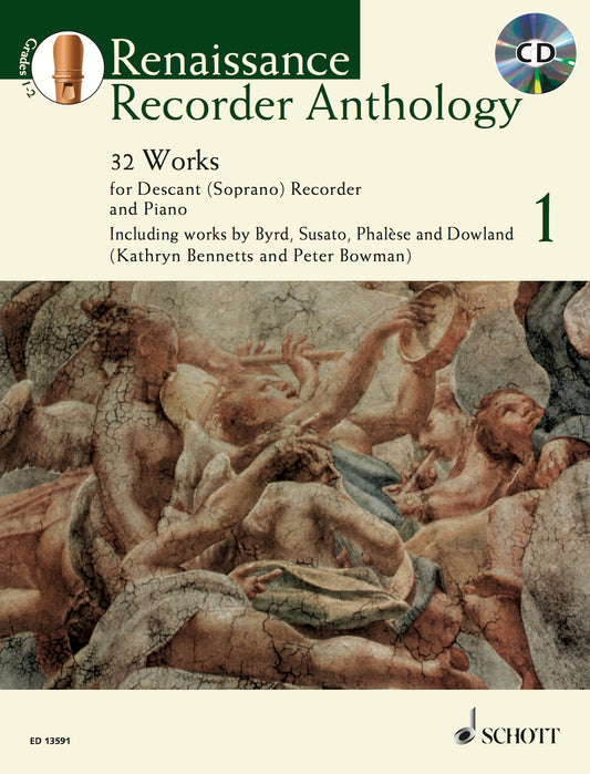 Renaissance Recorder Anthology 1 Desc Bk+CD