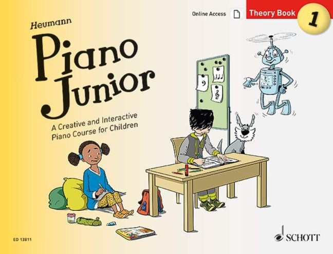 Piano Junior Theory Bk1 Heumann ED