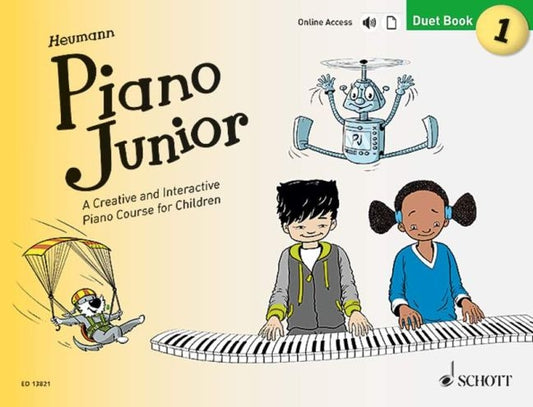 Piano Junior Duet Bk1 Heumann ED