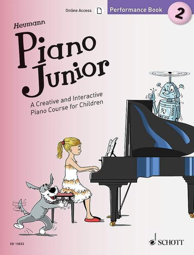 Piano Junior Perf Bk2 Heumann ED